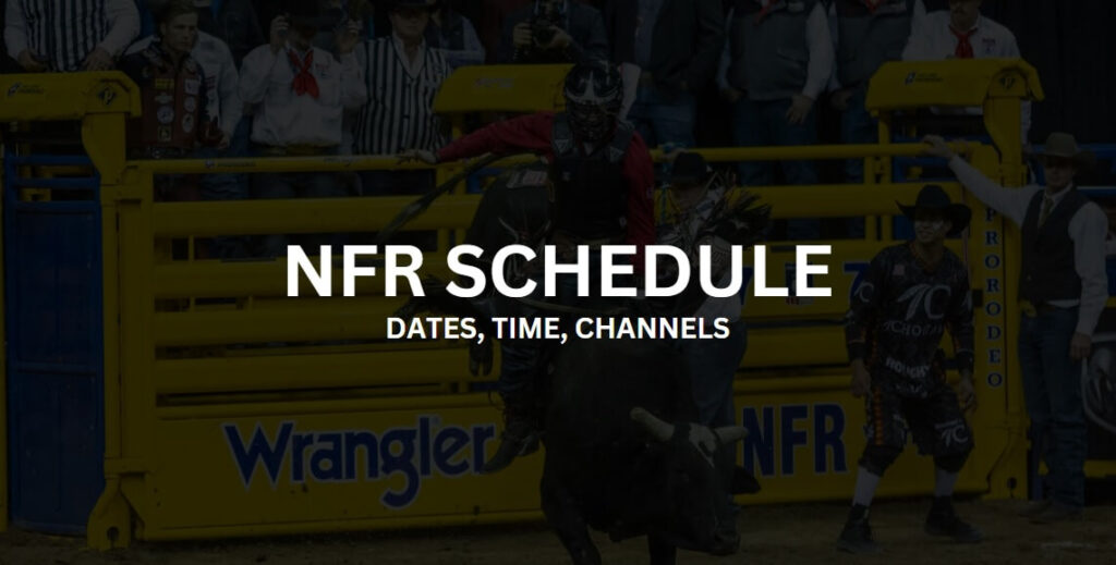 NFR Schedule dates, time, channels